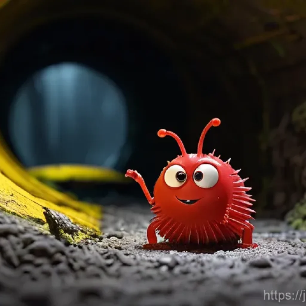 라바 주인공 레드의 특징 - **Prompt 1: Short-Tempered Yet Endearing Red**
"A vibrant, expressive red larva, Red, with an co...