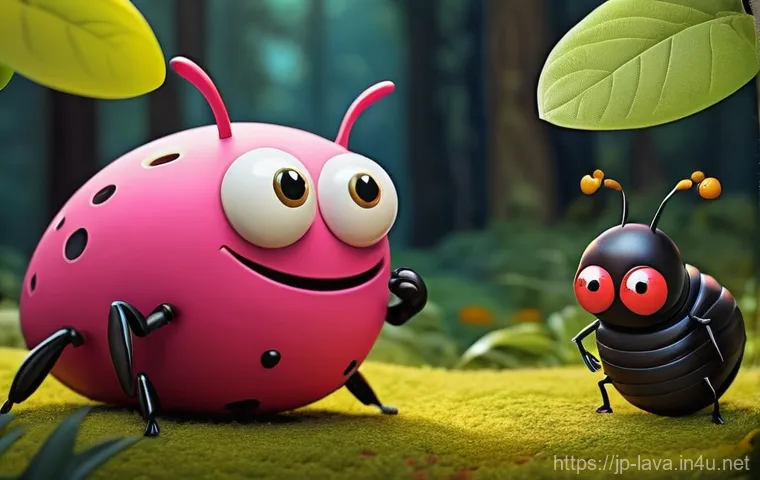 라바 팬들이 가장 좋아하는 캐릭터 - **Prompt: Yellow and Red's Delicious Discovery**
    A vibrant, high-definition 3D animation style s...